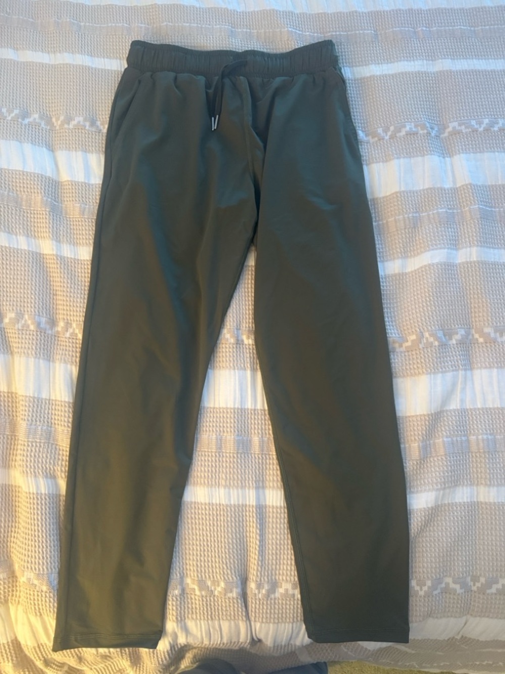 Women’s Olive Green Drawstring Pants